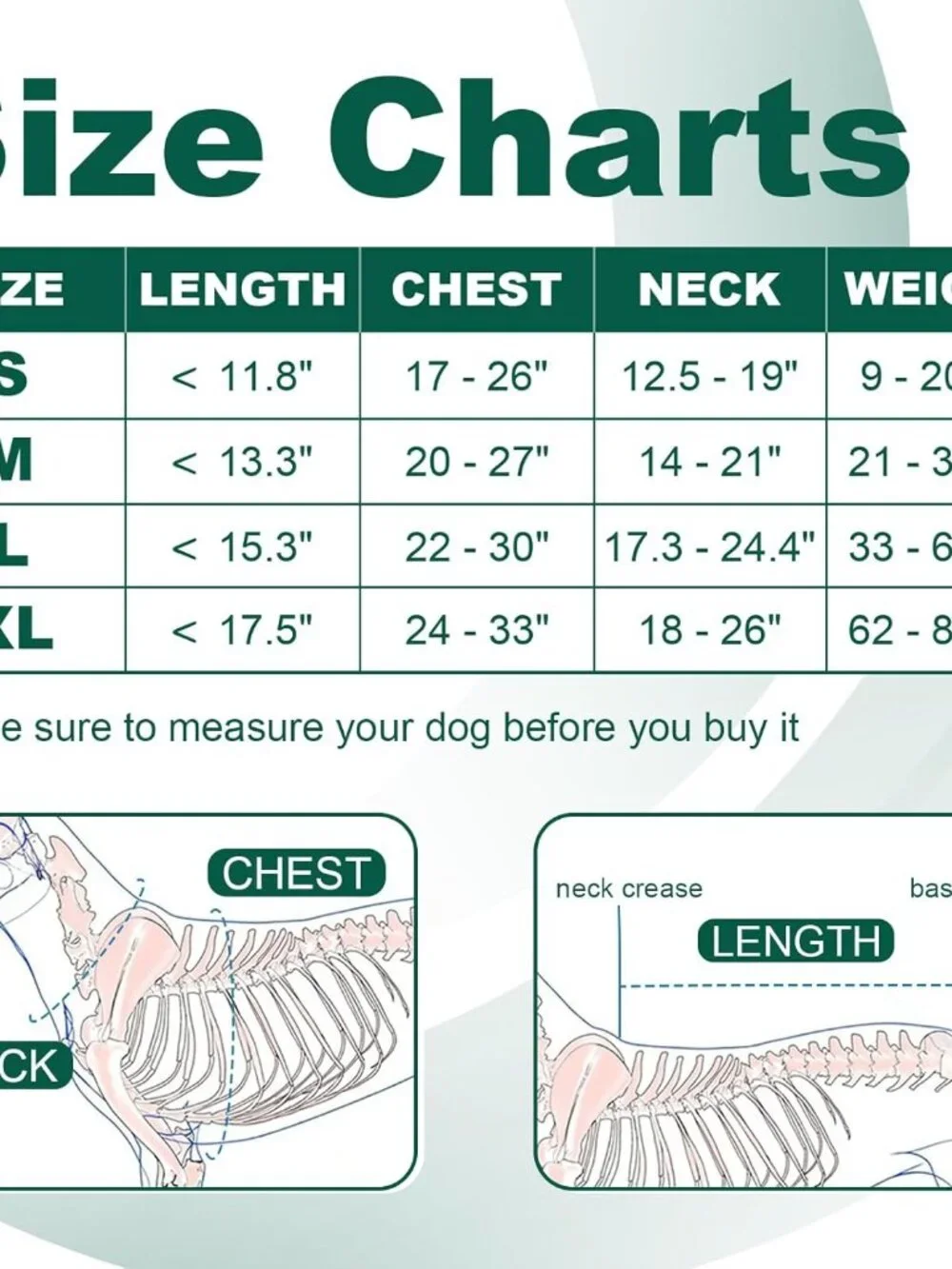 Dog Back Brace for IVDD, Arthritis, Slipped and Herniated Discs